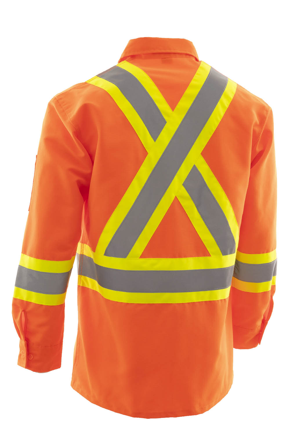 Hi Vis Ripstop Safety Work Shirt