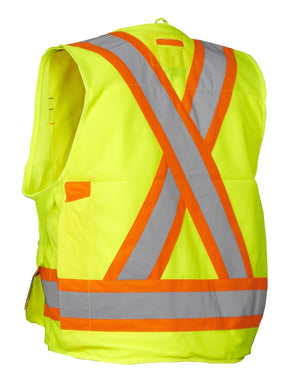 Hi Vis Safety Surveyor's Vest - Hi Vis Safety