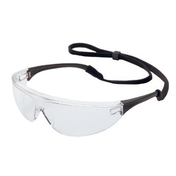 Honeywell Black Frame Clear Lens Millennia Sport Protective Eyewear