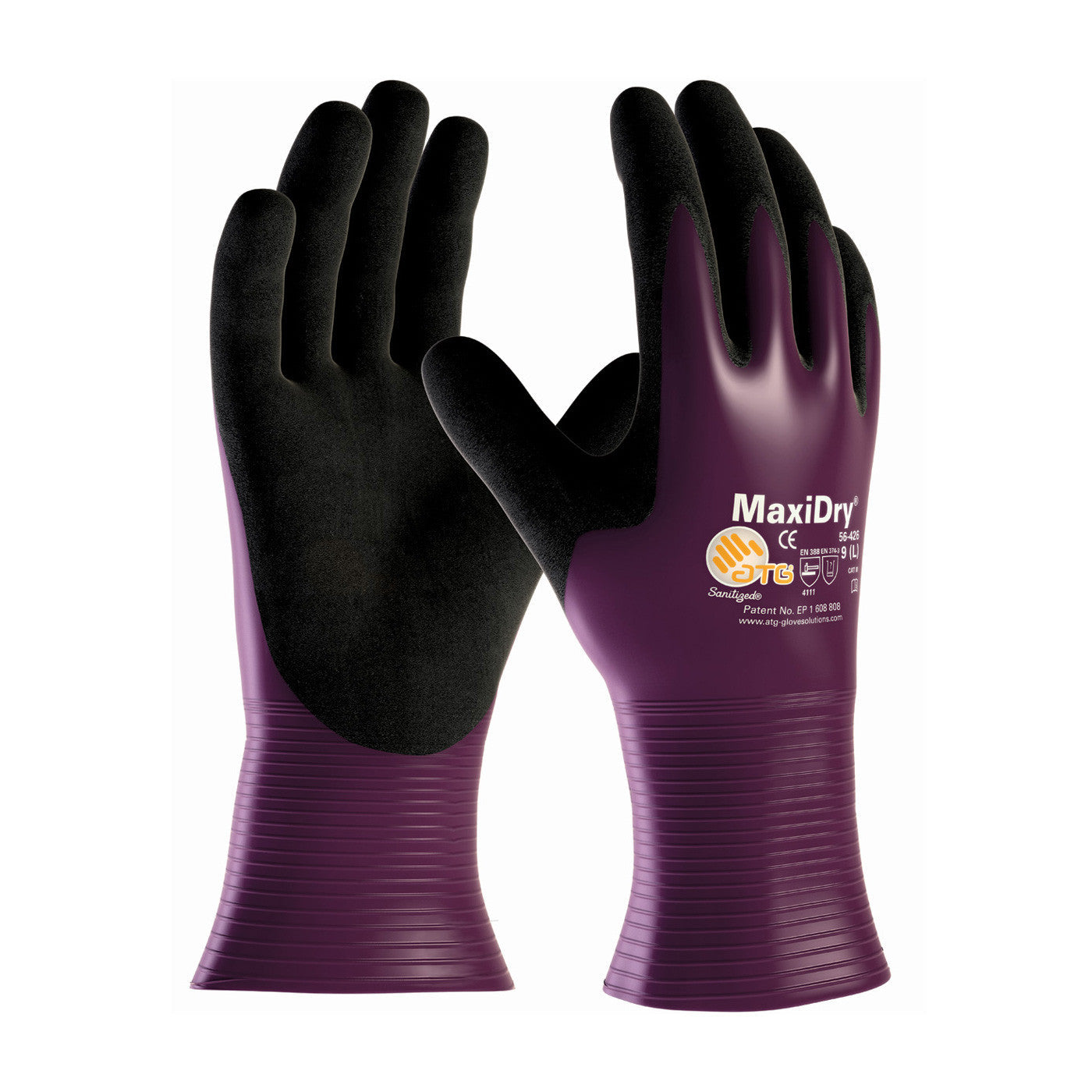MaxiDry® 56-426, Fully Dipped Liquid Repellant Glove