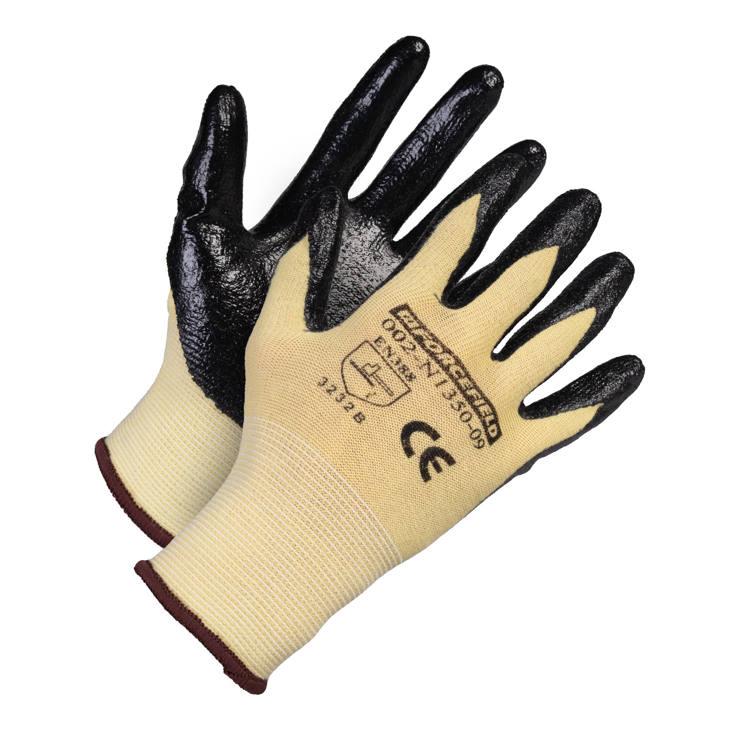 Cut Resistant Aramid Work Gloves Nitrile Palm Coated cut-resistant-aramid-work-gloves-nitrile-palm-coated
