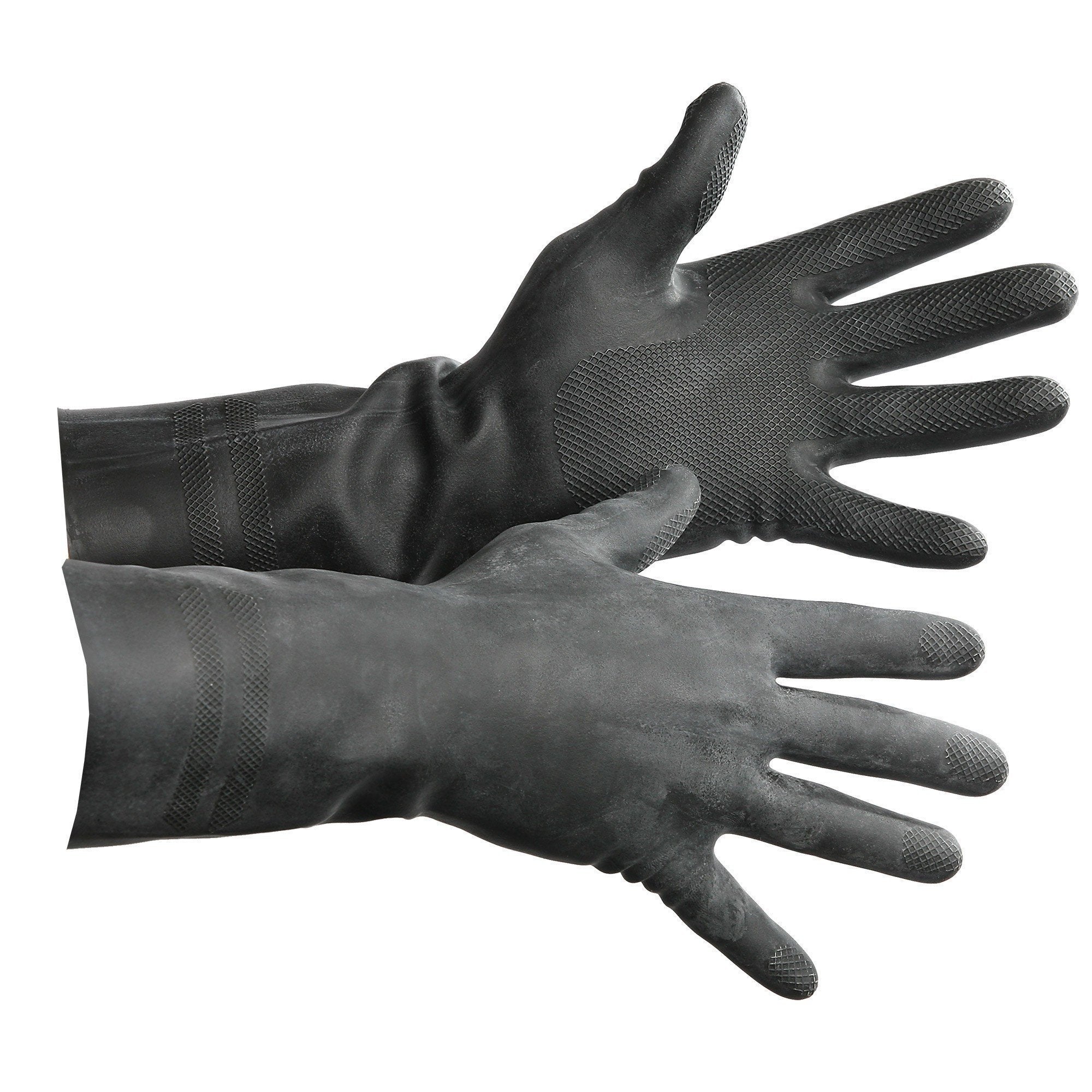 Heavyweight Latex Canner's Glove, Available in Black or Orange