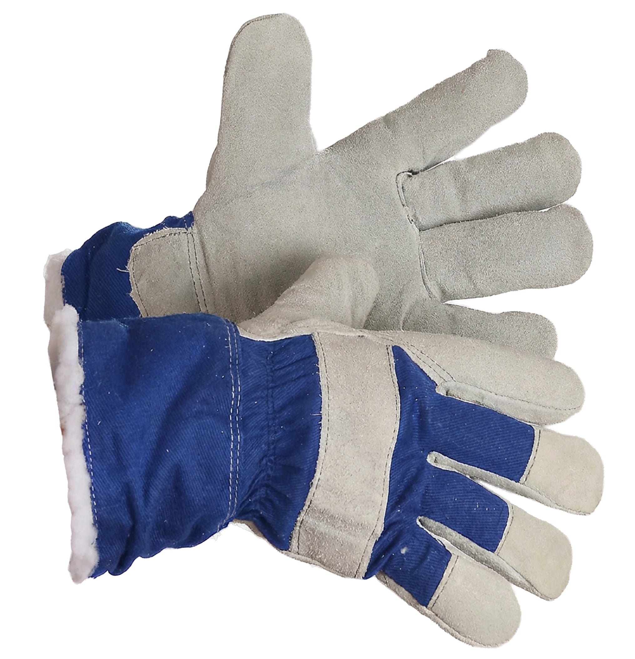 The "Arnold" Pile Lined Split Leather Work Glove