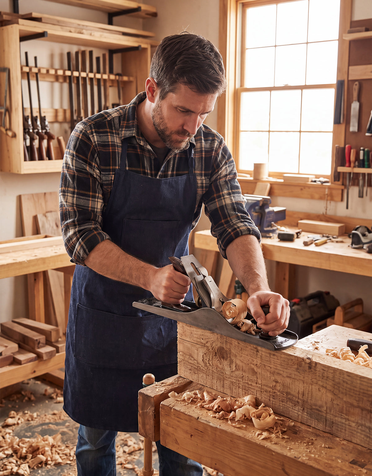 Denim & Cloth Apron