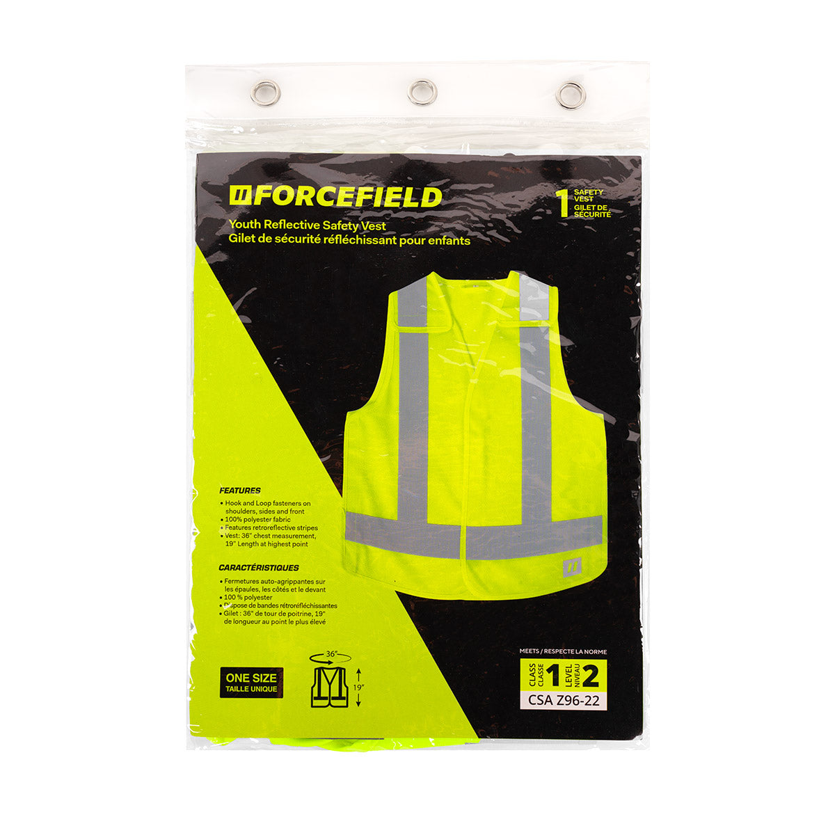 Youth Reflective Safety Vest Latoplast