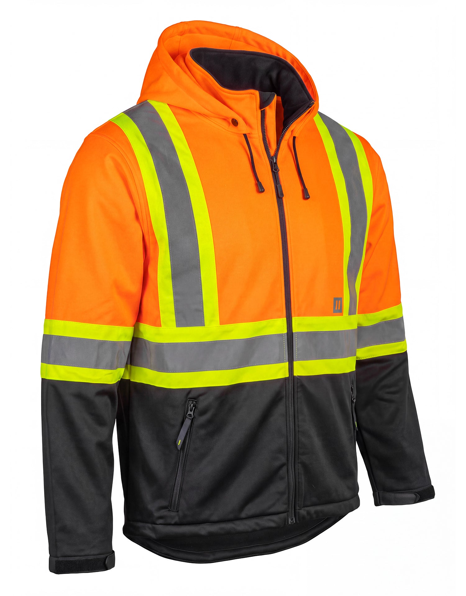 Re-Engineered Hi Vis Safety Softshell Jacket