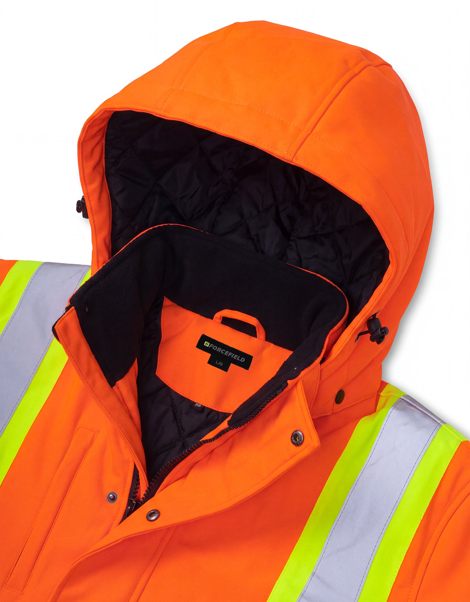 Hi Vis Softshell Winter Safety Jacket