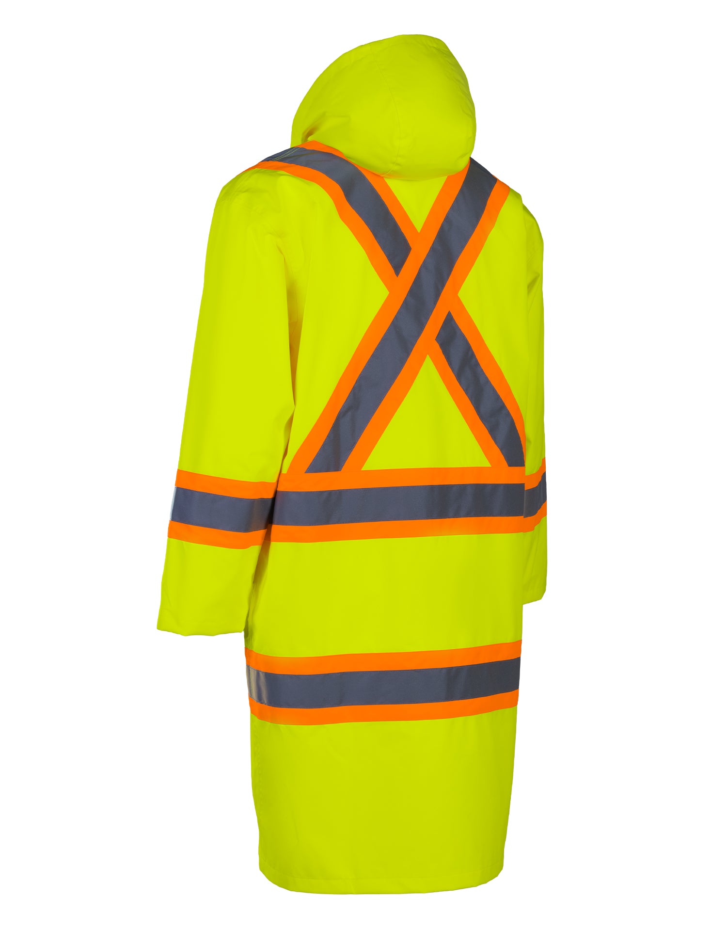Hi Vis WaterproofLong Rain Coat