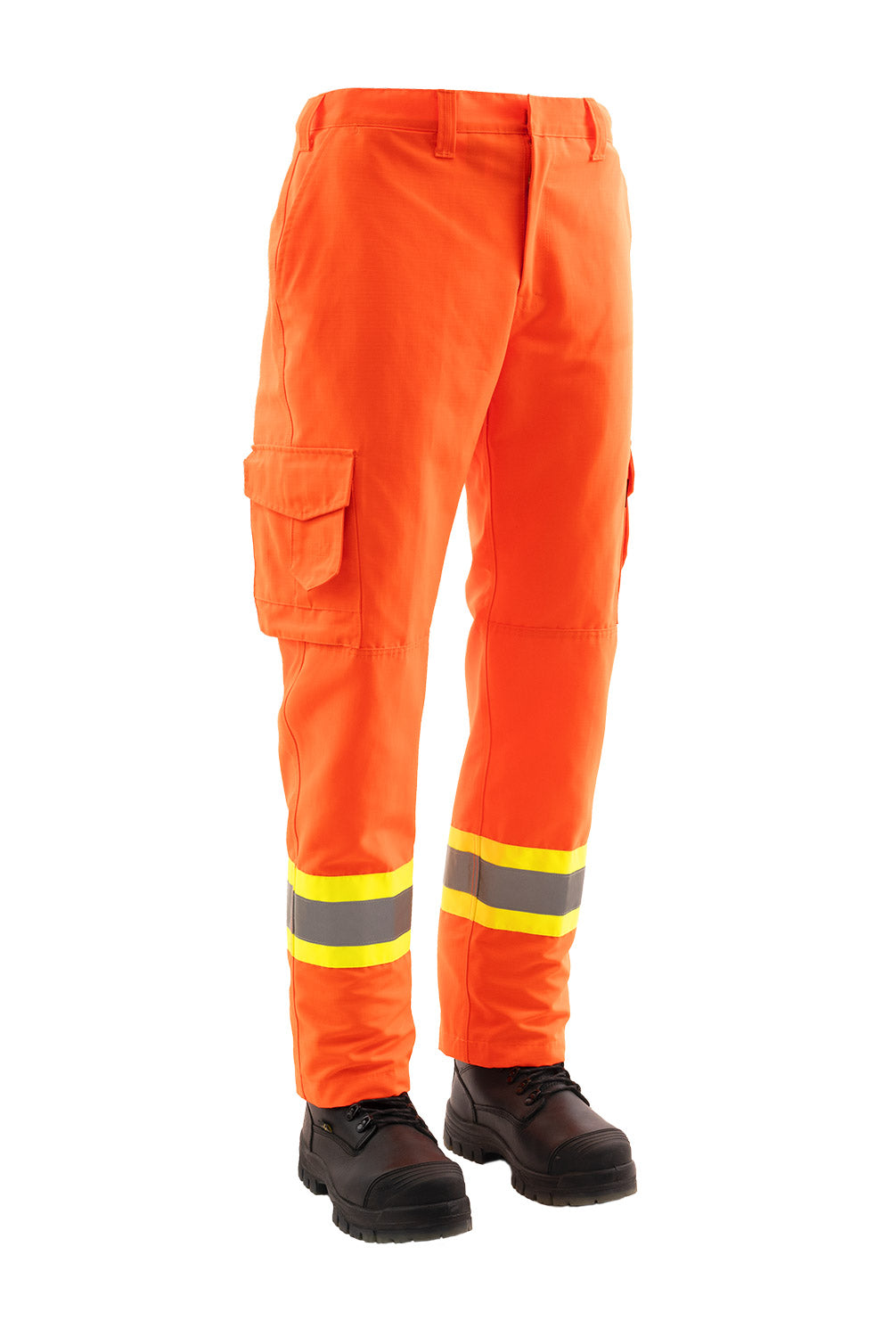 Pantalon de travail de sécurité cargo Ripstop haute visibilité 