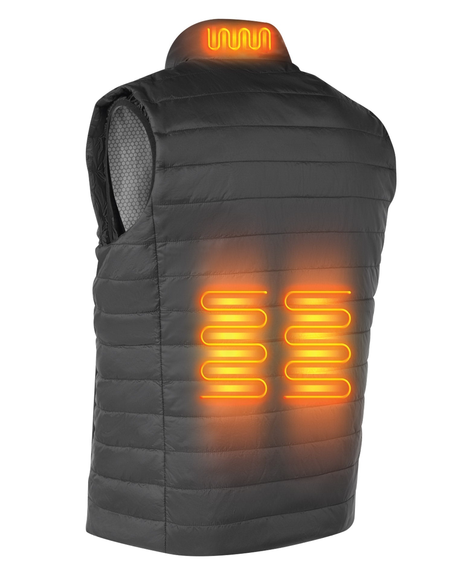Unisex Lightweight Heated Vest with New Graphene-Infused Inner Lining (Battery Included)