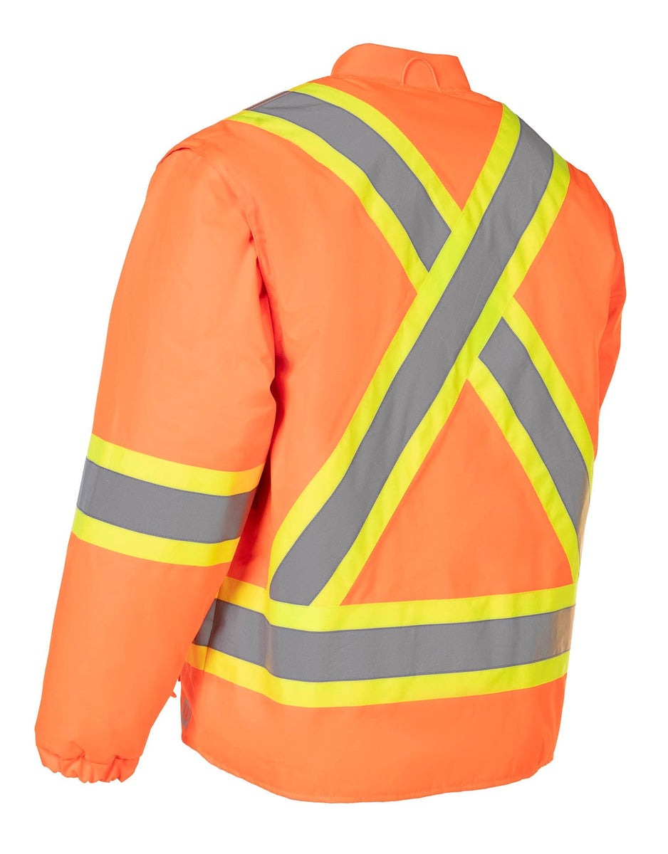 HiVis 6in1 Driver's Jacket with Removable Bomber Latoplast