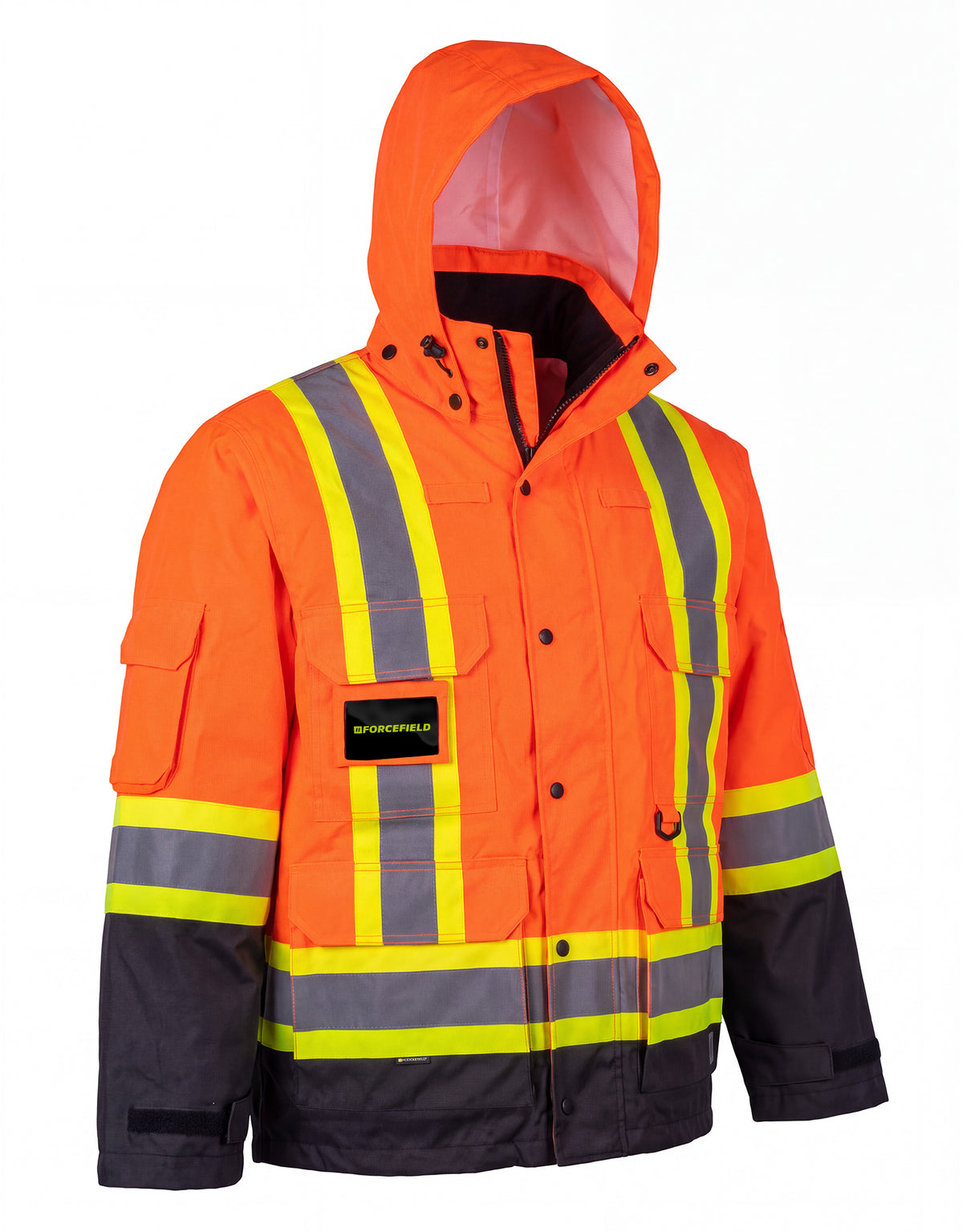 7-in-1 Hi Vis Safety Parka