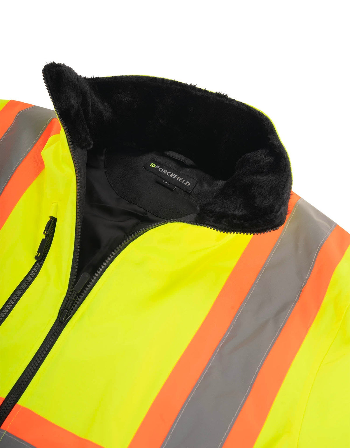Head Protection Freezer Hi Vis Lightweight Safety Freezer Jacket
