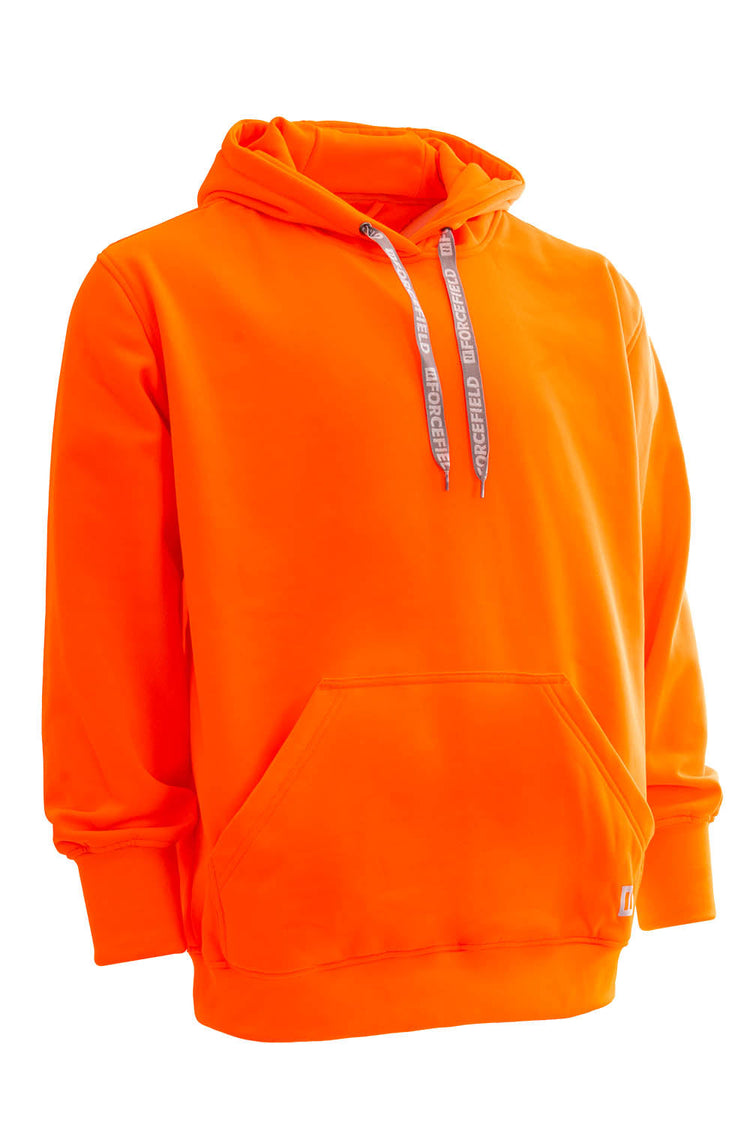Hi Vis Orange Deluxe Pullover Hoodie1