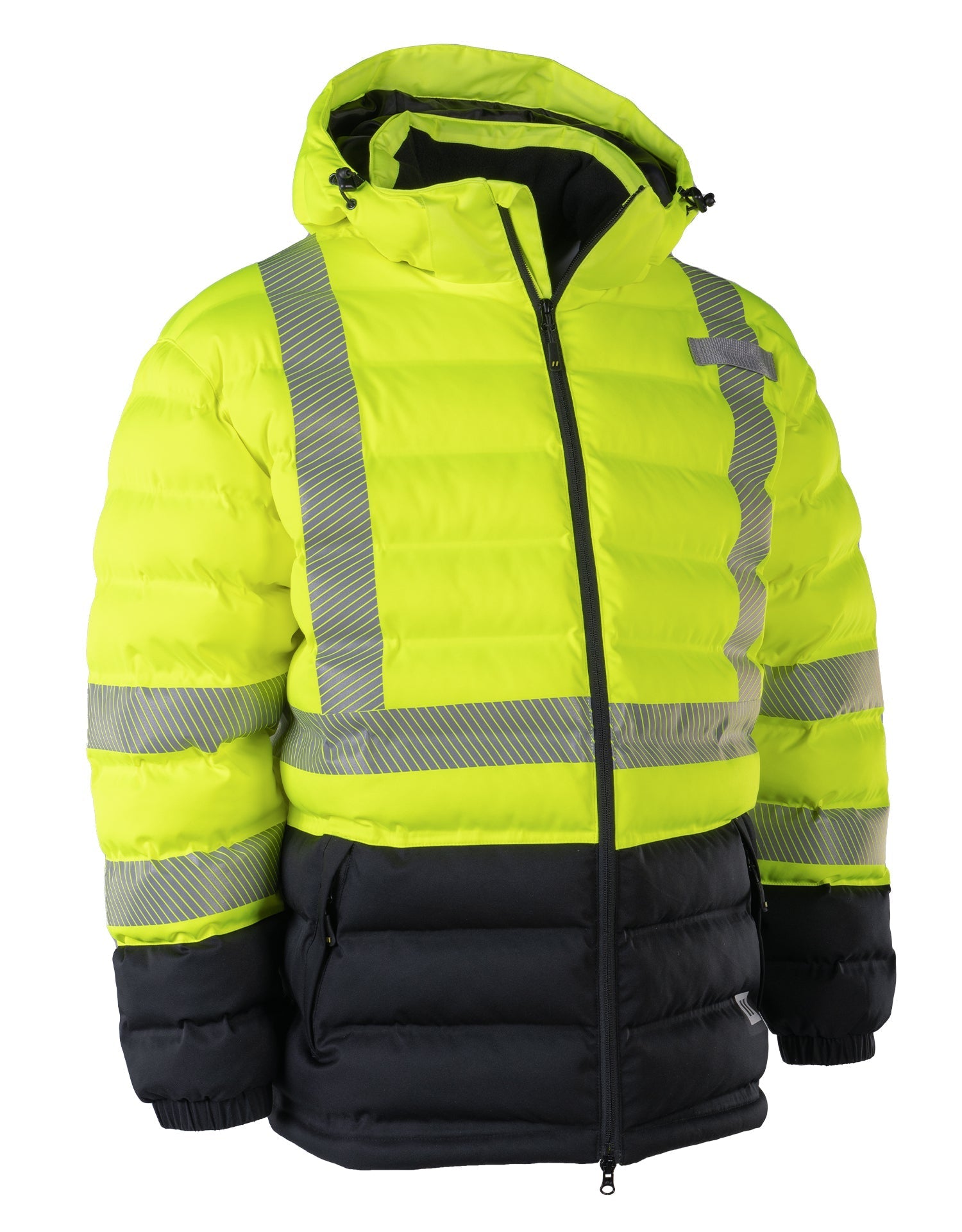 Hi  Vis Safety Puffer Jacket
