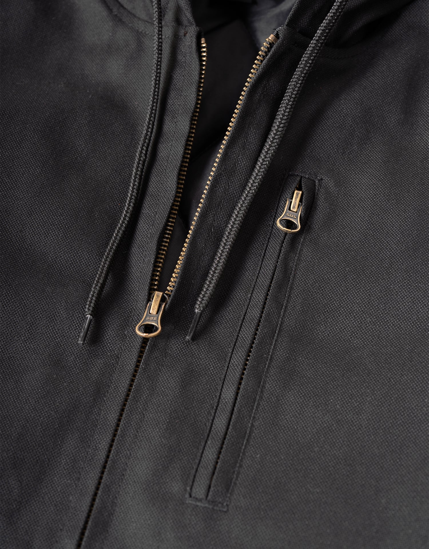 Hooded Canvas Work Jacket