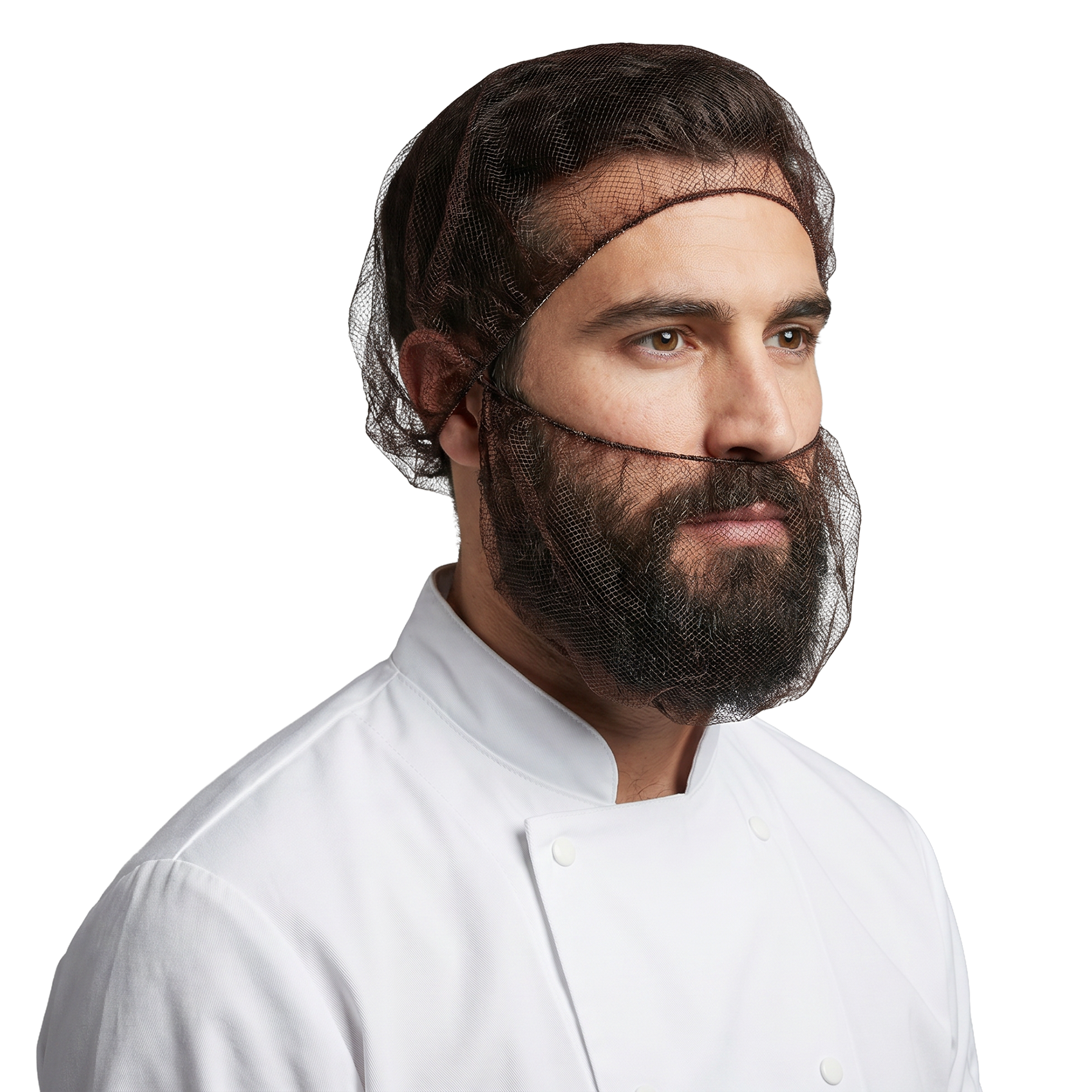 Brown Mesh Beard Net