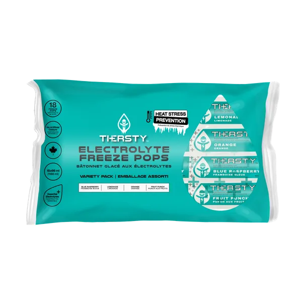Thersty® Electrolyte Freeze Pops