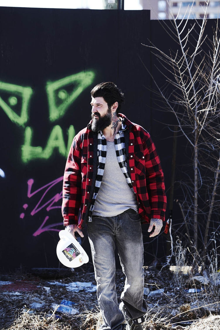 Red Buffalo Plaid Quilt-Lined Flannel Shirt Jacket