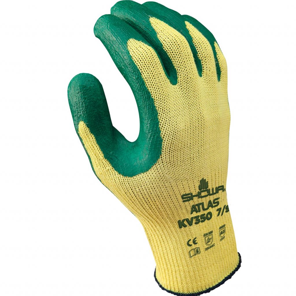 SHOWA Best Atlas KV350 Kevlar Glove with Nitrile Palm Coating
