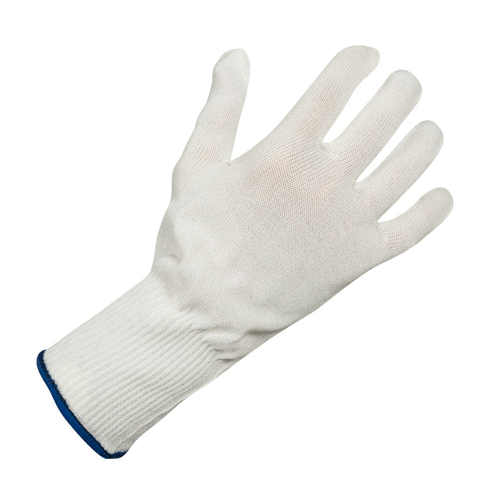 "Knifehandler" White HPPE Cut Resistant Glove, Ambidextrous, Cut Level A2