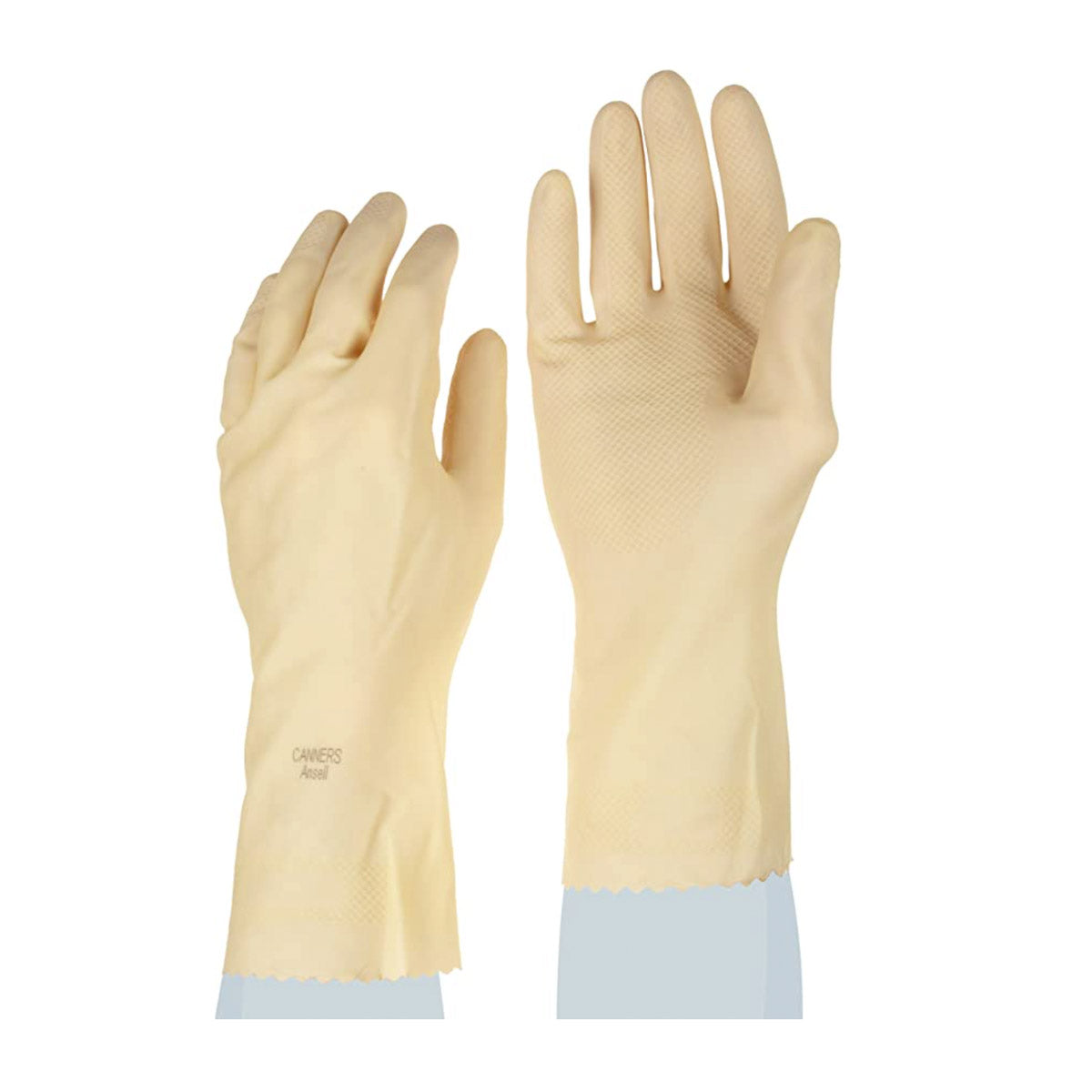 Ansell Canners & Handlers, Latex Glove, Chemical Resistant, Medium