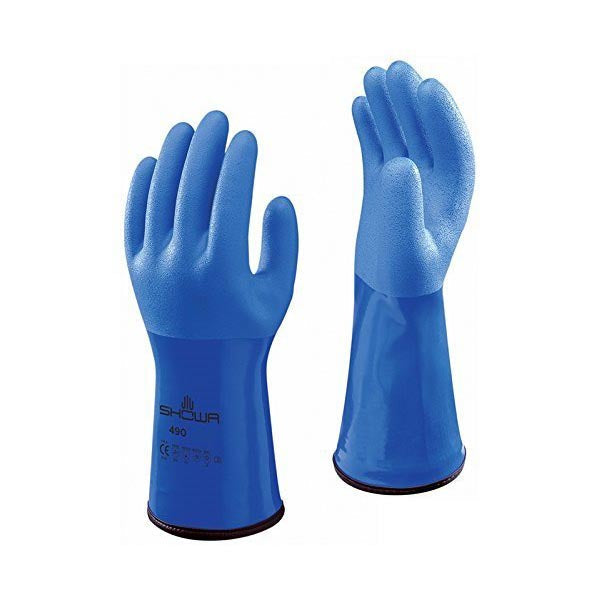Showa Atlas 490 Fully Coated Triple-Dipped Pvc Glove - Large