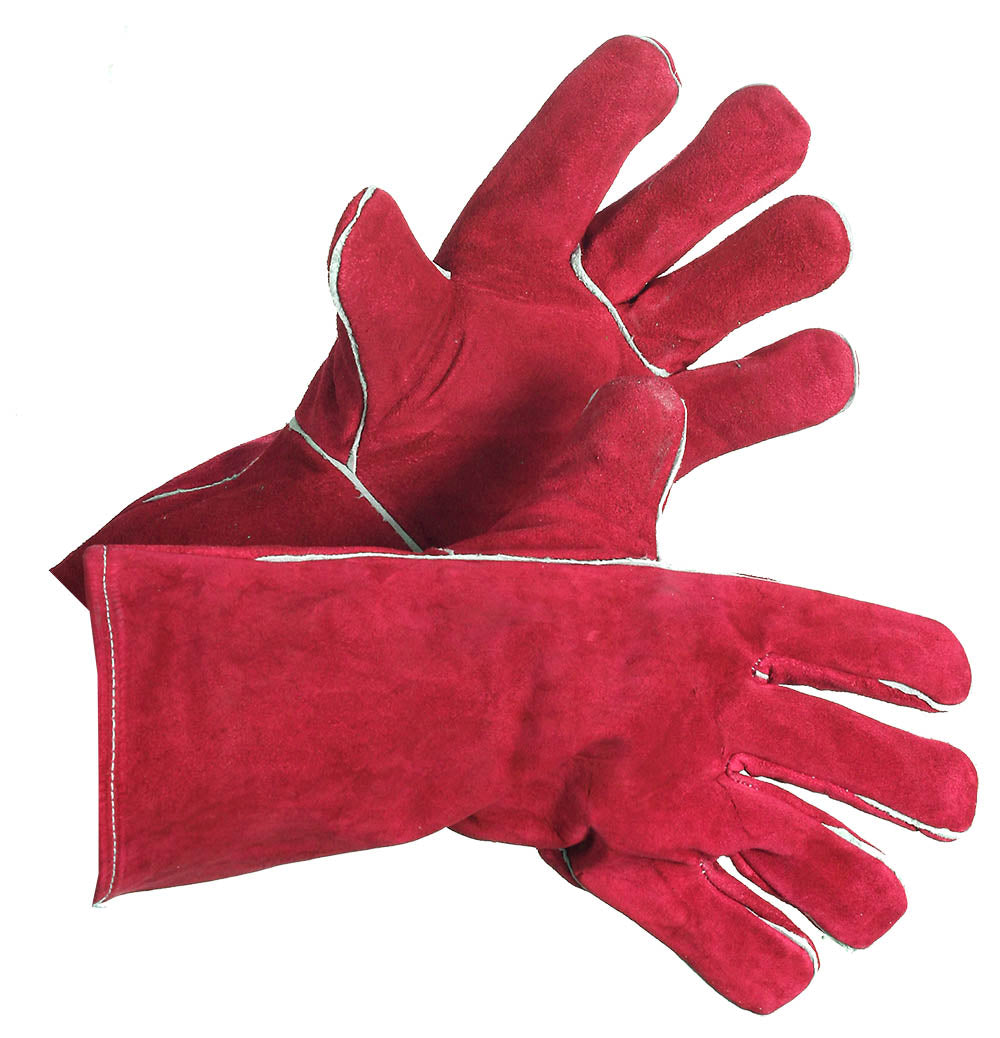 Fully Lined Split Leather Welding Glove, Standard Grade