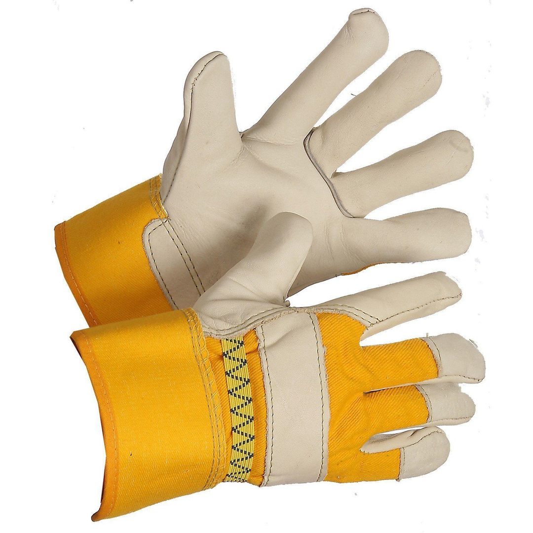 Ladies Fleece Lined Leather Work Gloves
