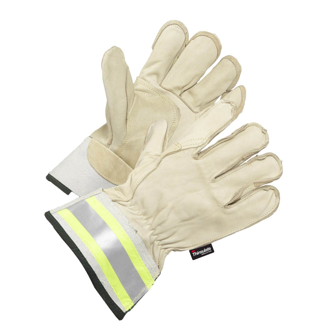 Arborist's Glove with Reflective Cuff and Thinsulate Lining