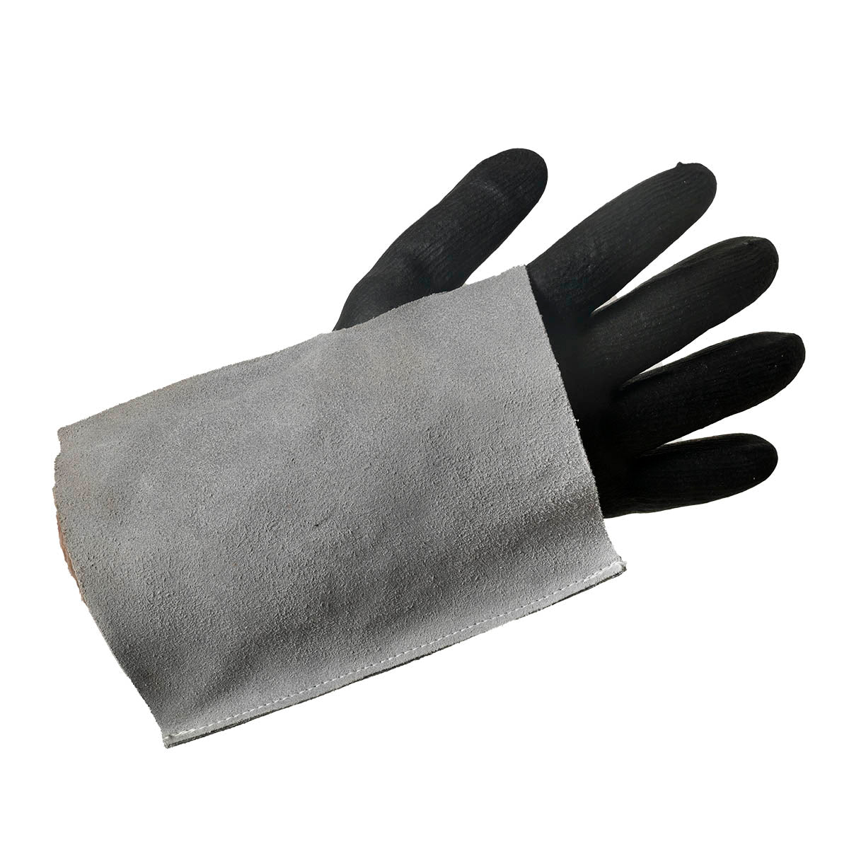 Protège-poignet de gant de soudure en cuir