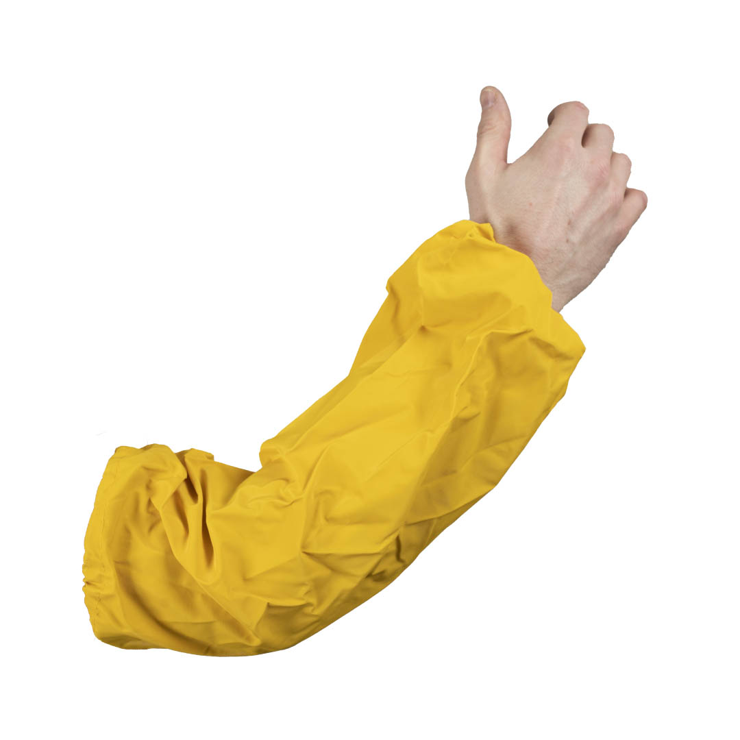 18" PVC/Poly Yellow Sleeve