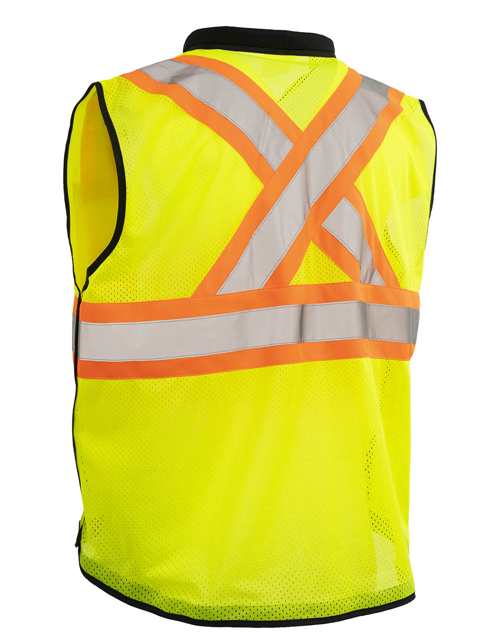 Zip-Up Hi Vis Traffic Safety Vest
