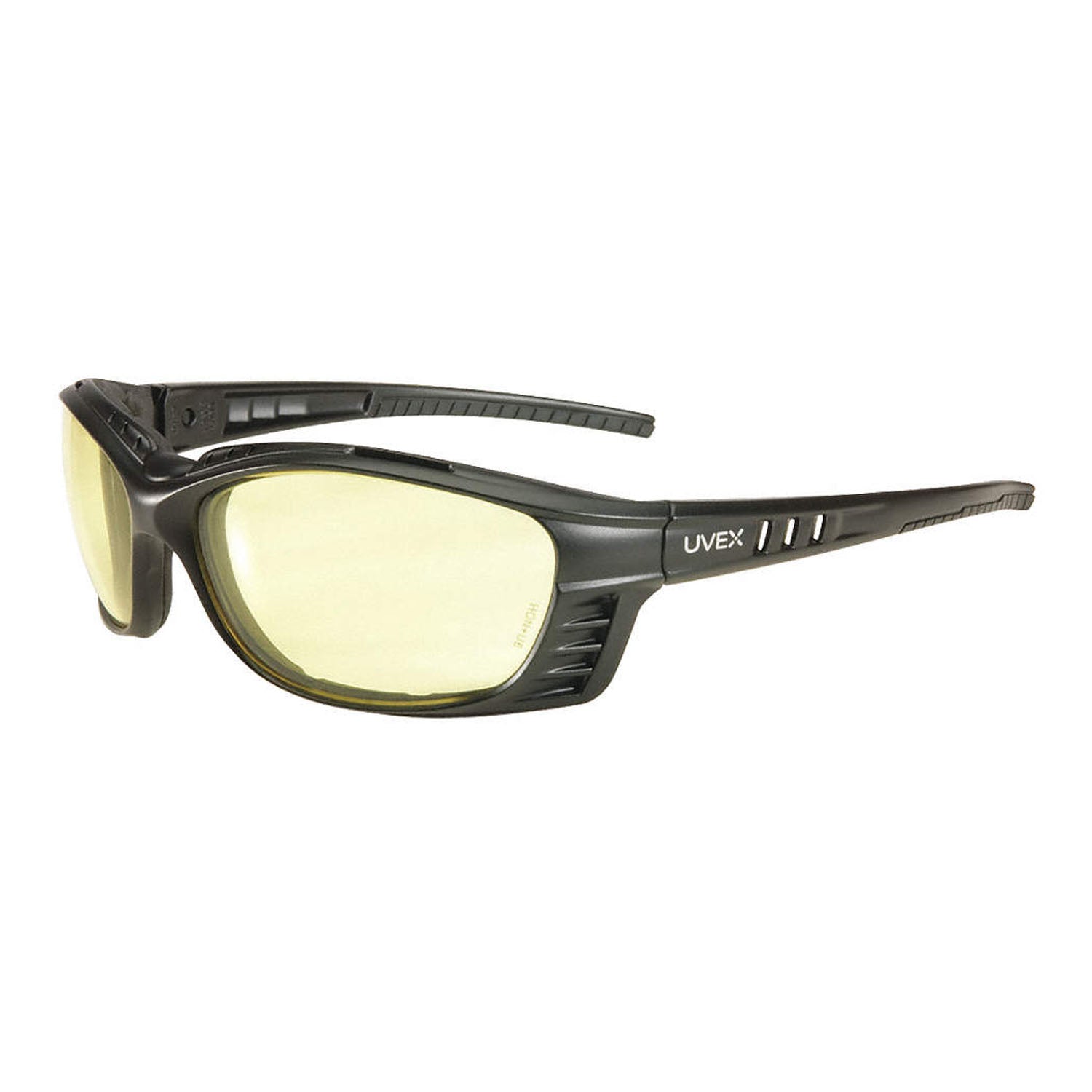 UVEX Livewire Safety Sealed Eyewear with Matte Black Frame, Espresso Lens