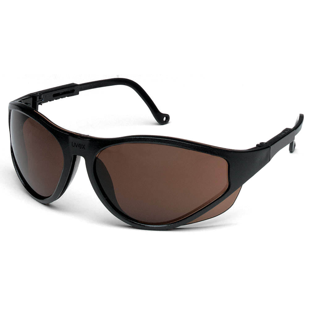 Uvex® U2® Safety Glasses, Espresso Lens, Anti-Fog/Anti-Scratch Coating