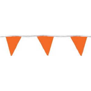 100' Orange Vinyl Pennant Flag