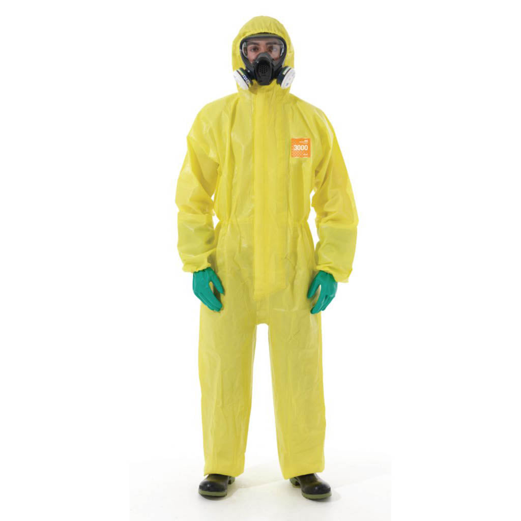 Microchem® by AlphaTec™ 68-3000 Chemical Protection Coveralls, Ansell