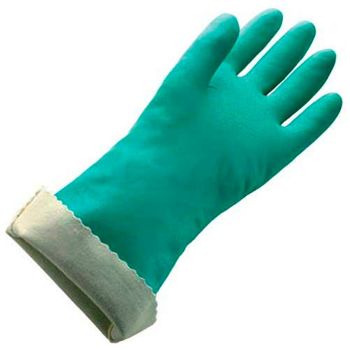 Stansolv AF18 Flock Lined Large Nitrile Gloves, 18 Mil