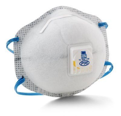 3M™ 8576 Particulate Respirator with Nuisance Level Acid Gas Relief
