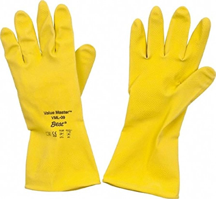 Value Master™ Flock Lined, Chemical-Resistant Gloves, X-Large