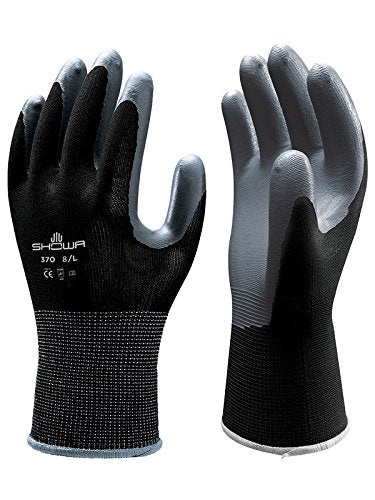 Atlas 370B Nitrile Palm Coated Safety Glove