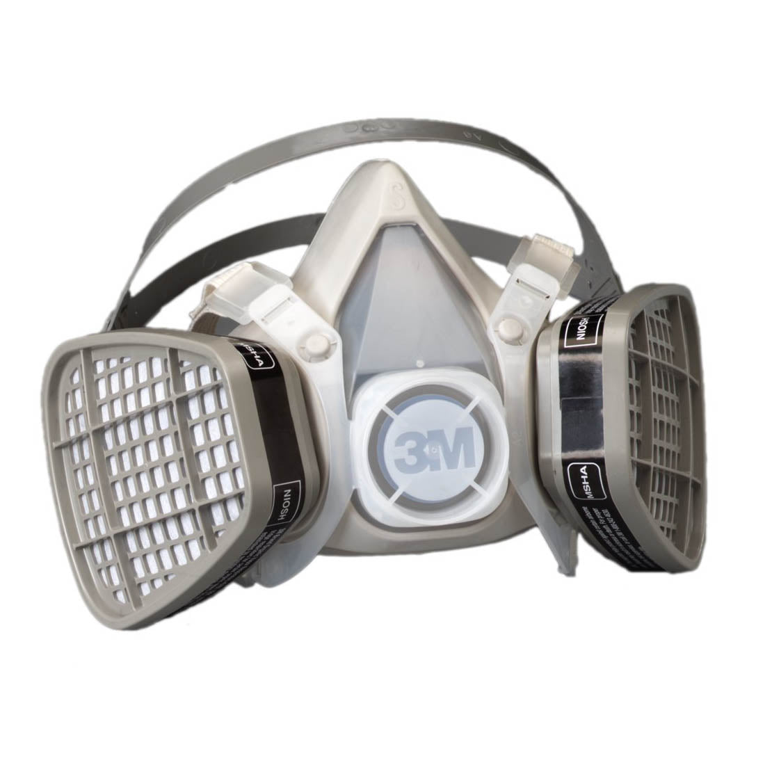 Respirateur jetable 3M, demi-pièce faciale 5101, protection respiratoire contre les vapeurs organiques, petit et moyen 