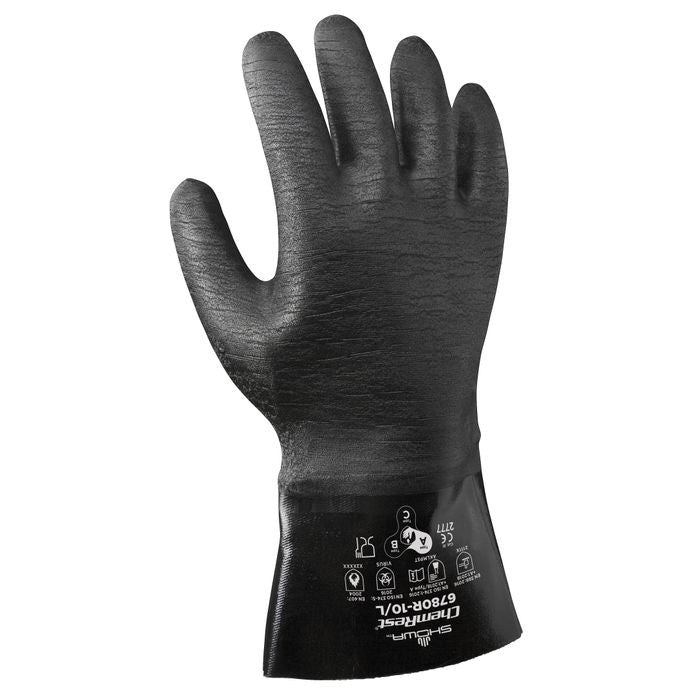SHOWA® Neo Grab Neoprene-Coated Chemical-Resistant Gloves