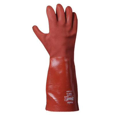 Hustler 728R-10 Chemical Resistant Gloves, Large Size, Sold Per Pair