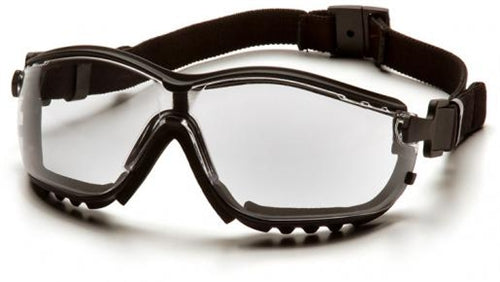 Pyramex V2G Clear Anti-Fog Lens Goggles