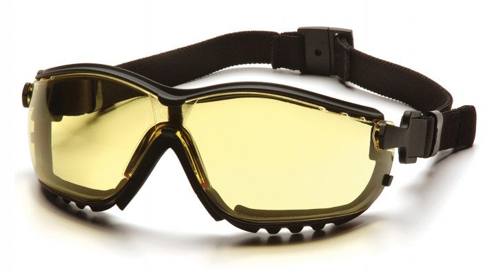 H2X Anti-Fog Lens with Black Strap/Temples