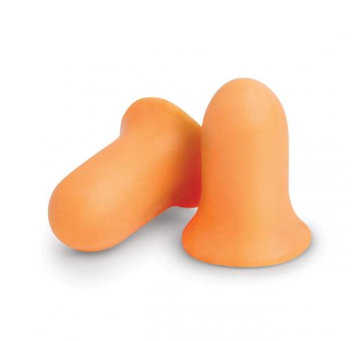 Boîte de bouchons d'oreilles en mousse NR33 sans fil Howard Leight Maximum®, 200 paires (Orange)
