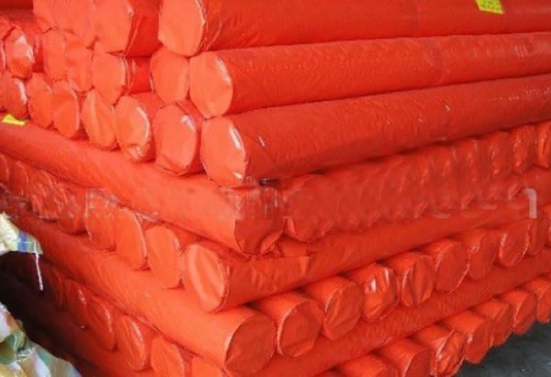 Orange Rip-Proof Polyethylene Tarp - Hi Vis Safety