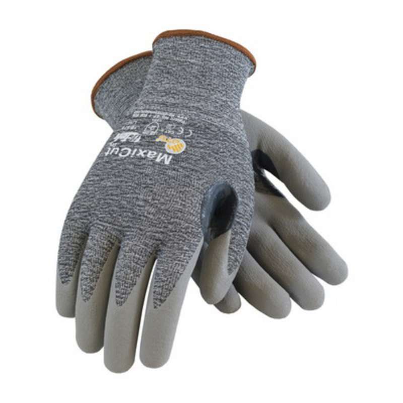 MaxiCut®, MicroFoam tricoté en continu, gant en nitrile résistant aux coupures, petit