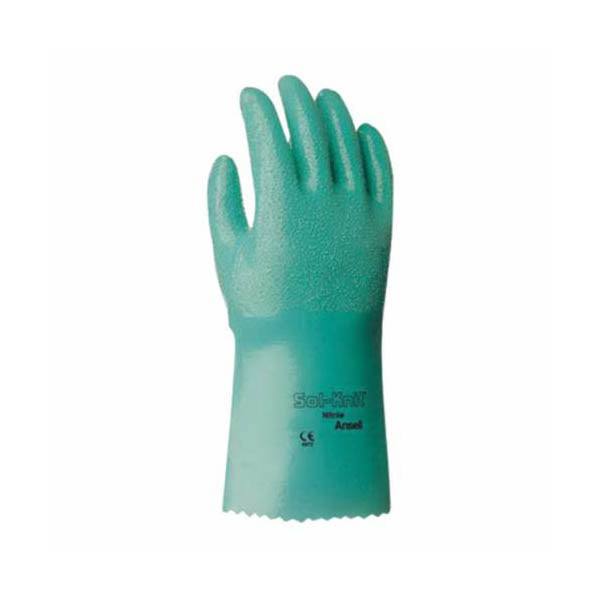 Sol-Knit® Chemical-Resistant Gloves - Large